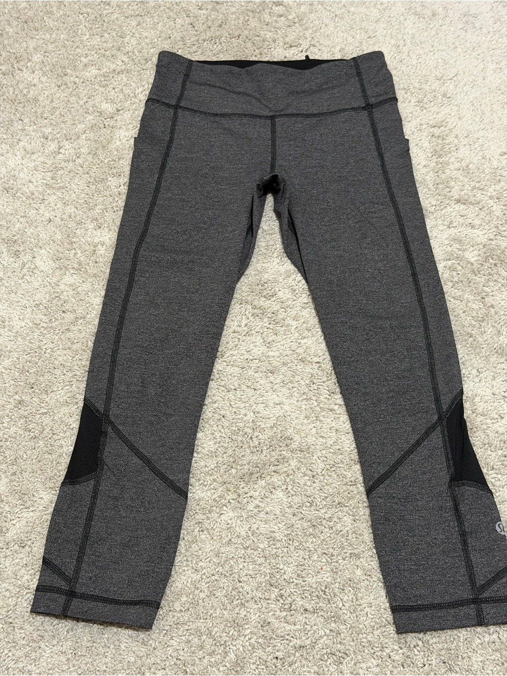 Lululemon Charcoal Gray Leggings